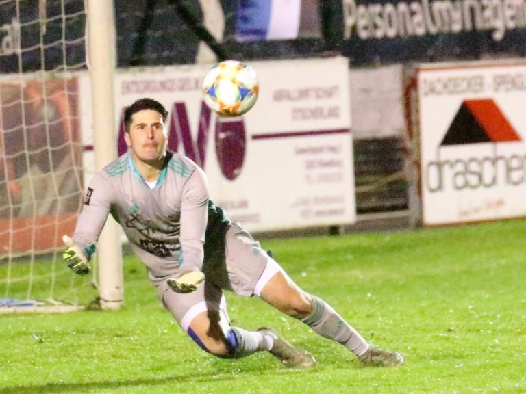 Zu Null. Dominic Gottsmann fangsicherer SCW-Keeper.