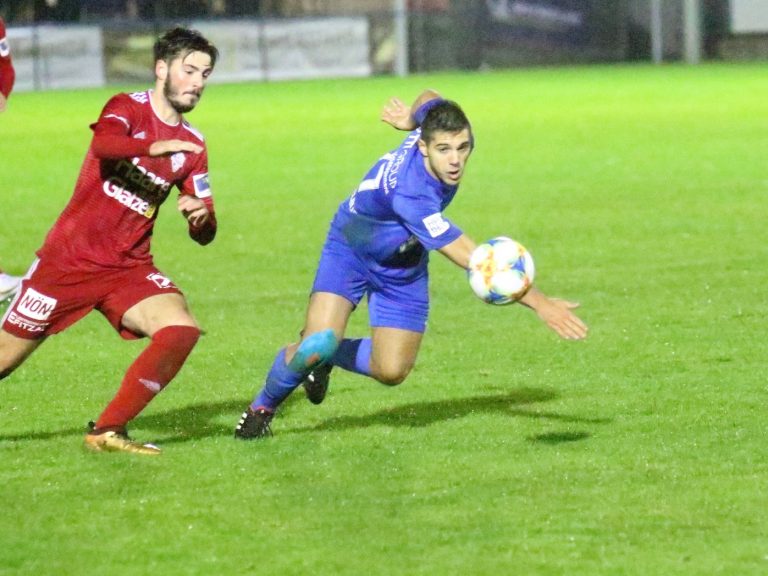 Torgarant: Gabriel Hinterberger (r.) traf bislang in jedem Pflichtspiel.