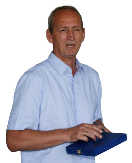 Gewürdigt: Werner Roher, der SCW sagt DANKE!
