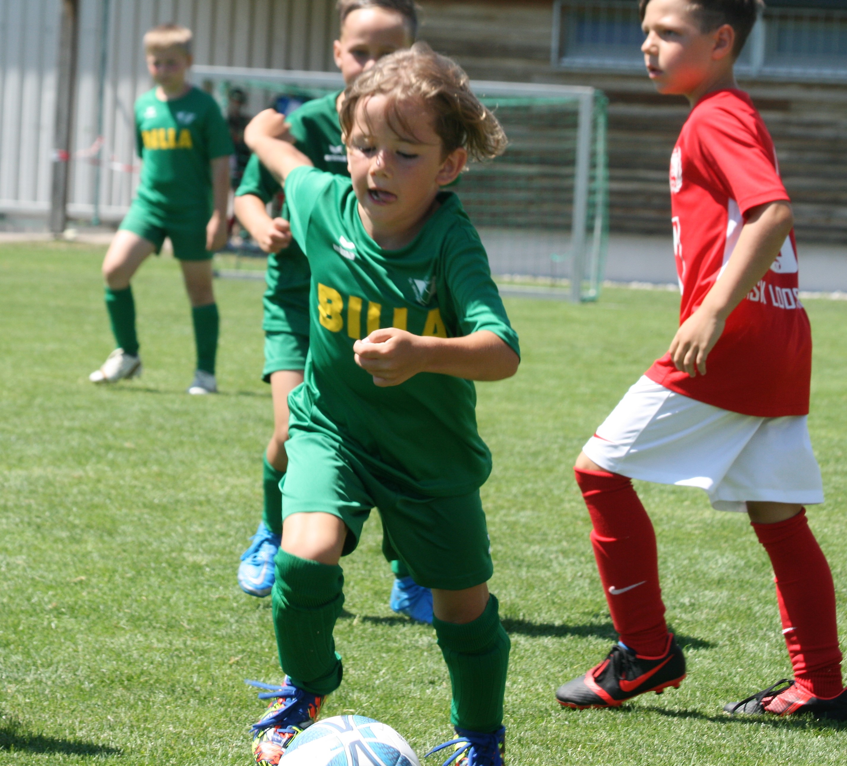 SCW U8-Team siegt souverän im Spiel gegen Loosdorf mit 9:0