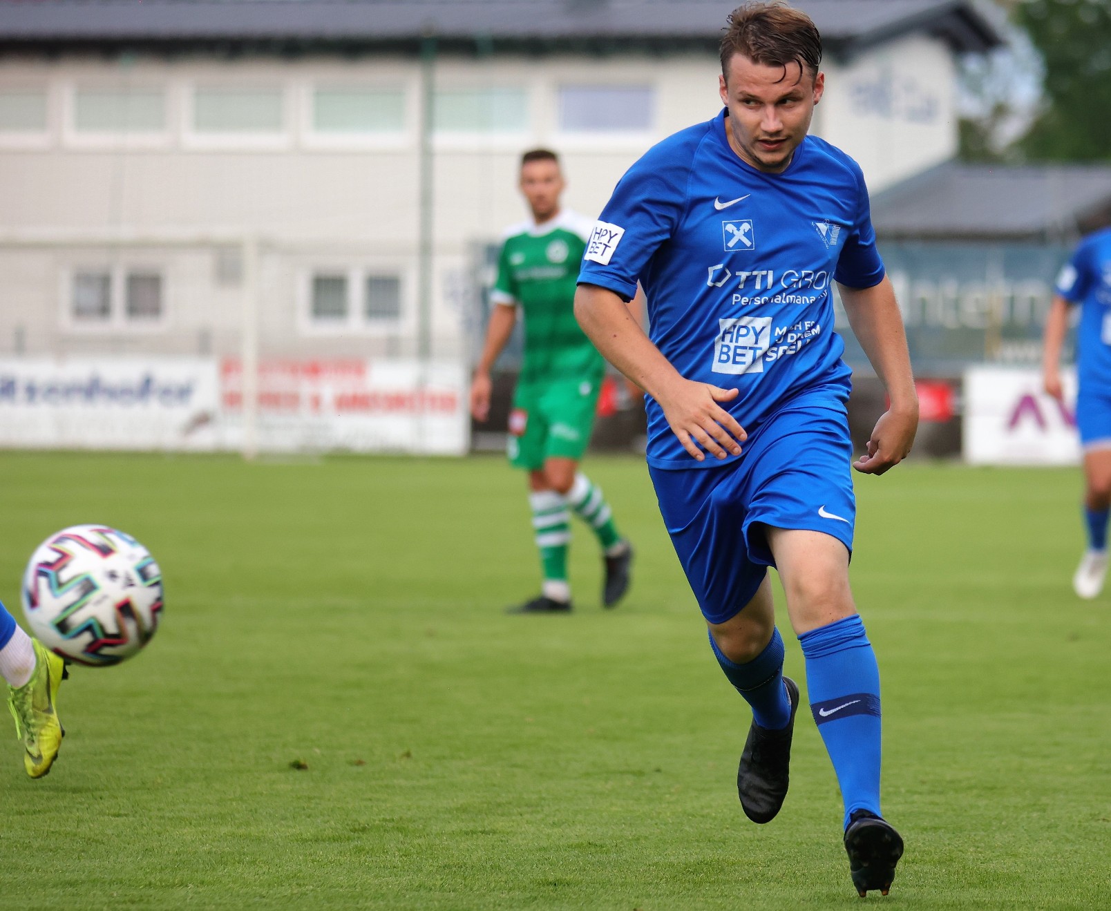 Frühe Führung, Roman Wurzer trifft zum 1:0 (1.).