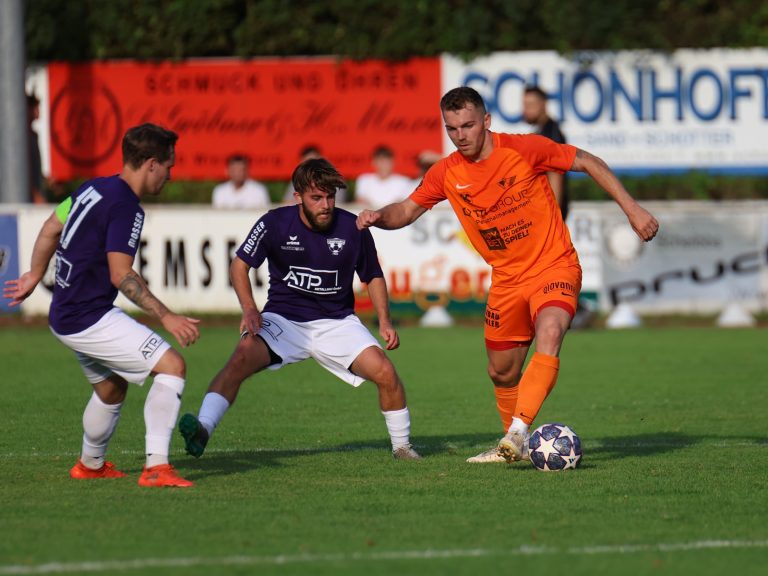 Violettes SVg-Bollwerk, der SCW fand kaum Lösungen in der Offensive.