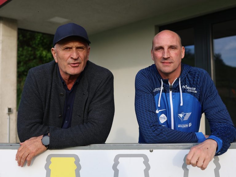 Trainer unter sich: Ex-Rapid Kicker und Herzogenburgs Coach Kurt Gager sowie Rudi Vogel (von links).