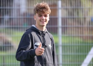 Keeper Lukas Wurzer wird Voraussichtlich gegen Kilb II wieder im SCW-Tor stehen.